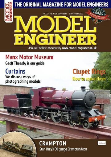 Model Engineer October 17th, 2023 Digital Back Issue Cover