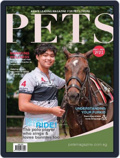 Pets Singapore September 1st, 2023 Digital Back Issue Cover