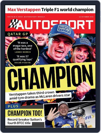 Autosport October 12th, 2023 Digital Back Issue Cover