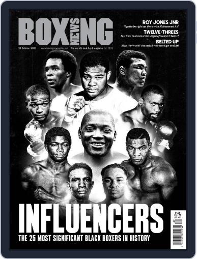 Boxing News October 19th, 2023 Digital Back Issue Cover