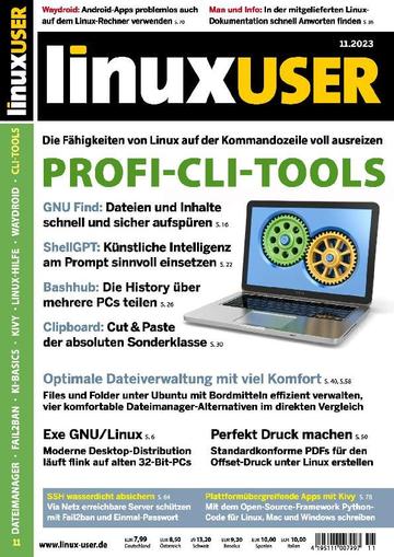 LinuxUser October 19th, 2023 Digital Back Issue Cover
