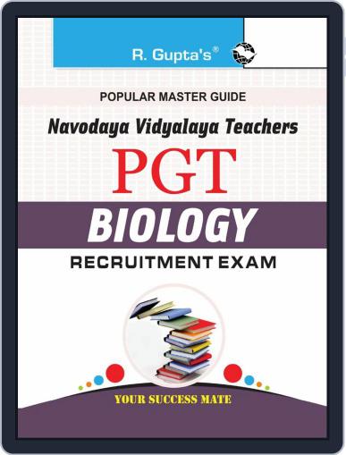 Navodaya Vidyalaya: PGT (Biology) Recruitment Exam Guide 2023 Digital Back Issue Cover