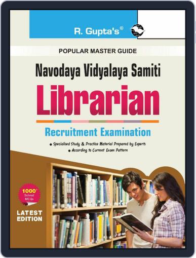 Navodaya Vidyalaya: Librarian (Subject Knowledge) Recruitment Exam Guide 2023 Digital Back Issue Cover