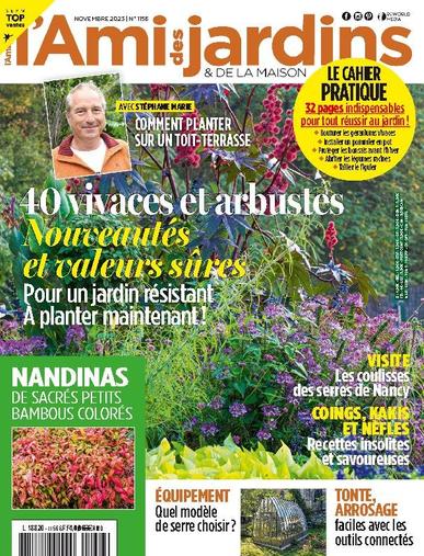 L'Ami des Jardins October 20th, 2023 Digital Back Issue Cover