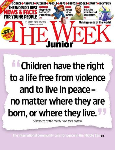 The Week Junior (UK) October 21st, 2023 Digital Back Issue Cover