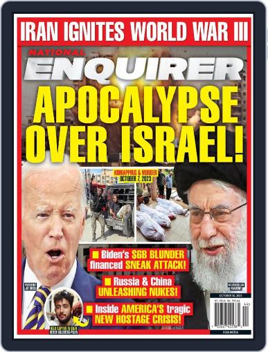 National Enquirer October 30th, 2023 Digital Back Issue Cover
