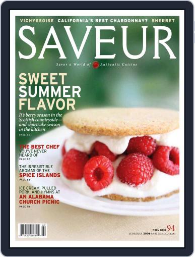 Saveur May 27th, 2006 Digital Back Issue Cover