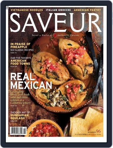 Saveur September 5th, 2006 Digital Back Issue Cover