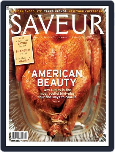 Saveur October 14th, 2006 Digital Back Issue Cover