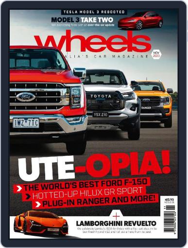Wheels November 1st, 2023 Digital Back Issue Cover