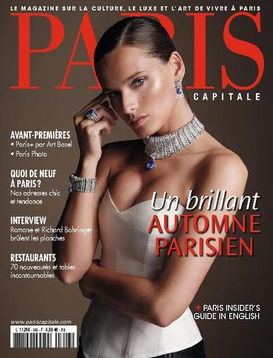 Paris Capitale October 13th, 2023 Digital Back Issue Cover