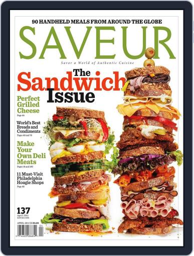 Saveur March 19th, 2011 Digital Back Issue Cover