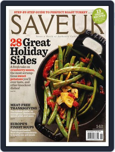 Saveur October 9th, 2011 Digital Back Issue Cover