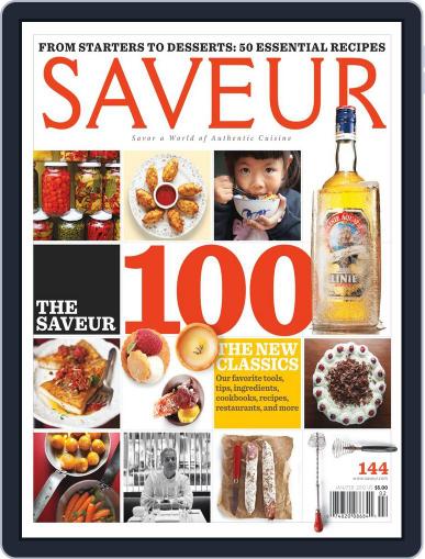 Saveur December 24th, 2011 Digital Back Issue Cover