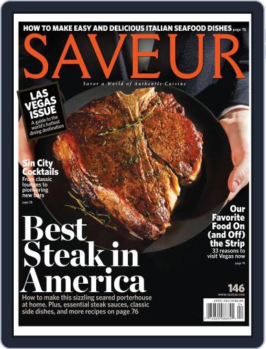 Saveur March 10th, 2012 Digital Back Issue Cover