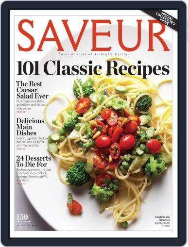 Saveur September 8th, 2012 Digital Back Issue Cover