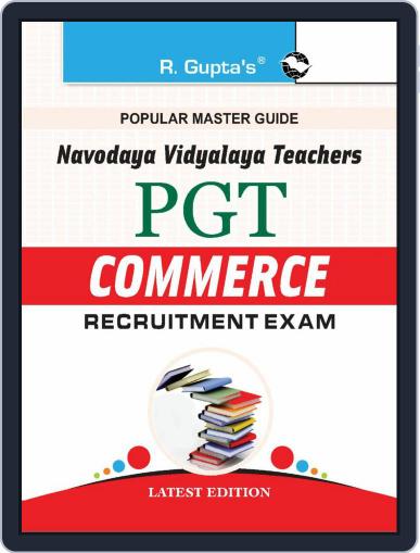 Navodaya Vidyalaya: PGT (Commerce) Recruitment Exam Guide 2023 Digital Back Issue Cover