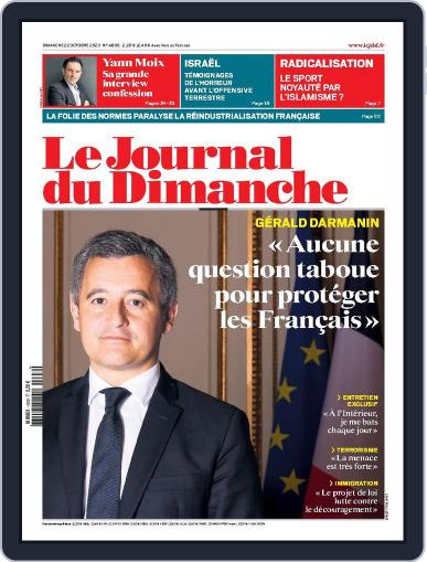 Le Journal du dimanche October 22nd, 2023 Digital Back Issue Cover