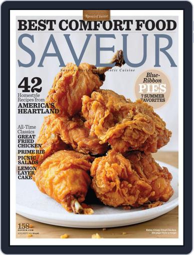 Saveur August 1st, 2013 Digital Back Issue Cover