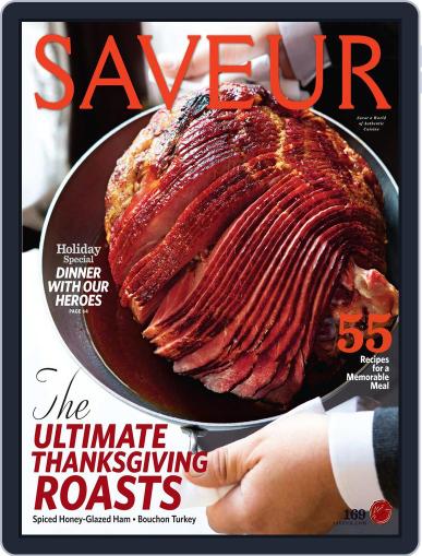 Saveur November 1st, 2014 Digital Back Issue Cover