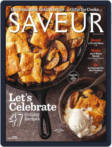 Saveur December 1st, 2014 Digital Back Issue Cover