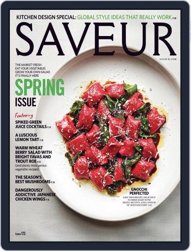 Saveur April 1st, 2015 Digital Back Issue Cover