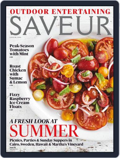 Saveur August 1st, 2015 Digital Back Issue Cover