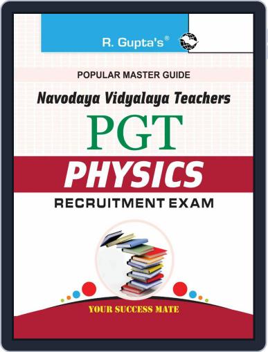 Navodaya Vidyalaya: PGT (Physics) Recruitment Exam Guide 2023 Digital Back Issue Cover