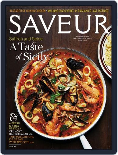 Saveur April 1st, 2016 Digital Back Issue Cover