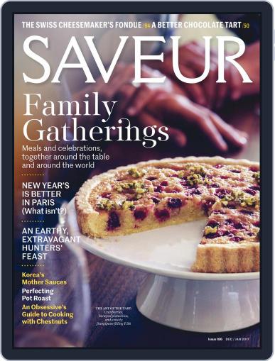 Saveur December 1st, 2016 Digital Back Issue Cover