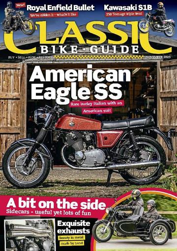 Classic Bike Guide November 1st, 2023 Digital Back Issue Cover
