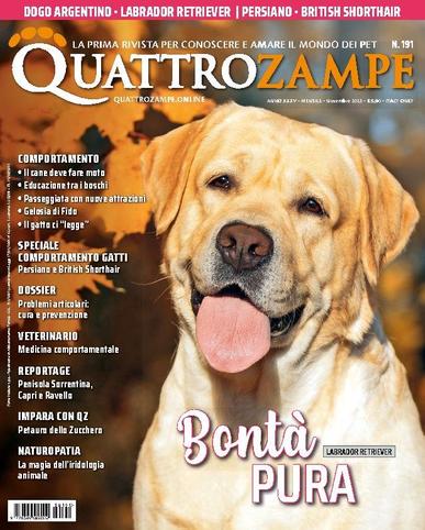 Quattro Zampe October 23rd, 2023 Digital Back Issue Cover