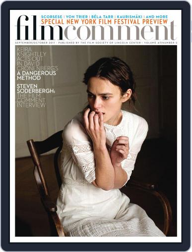 Film Comment September 9th, 2011 Digital Back Issue Cover