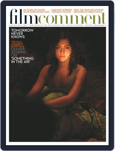 Film Comment March 8th, 2013 Digital Back Issue Cover