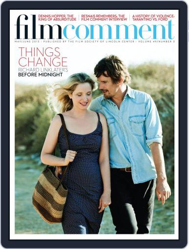 Film Comment May 8th, 2013 Digital Back Issue Cover