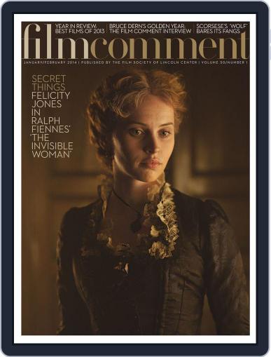 Film Comment January 10th, 2014 Digital Back Issue Cover