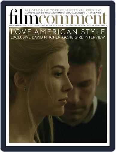 Film Comment September 8th, 2014 Digital Back Issue Cover