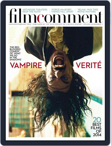 Film Comment January 6th, 2015 Digital Back Issue Cover