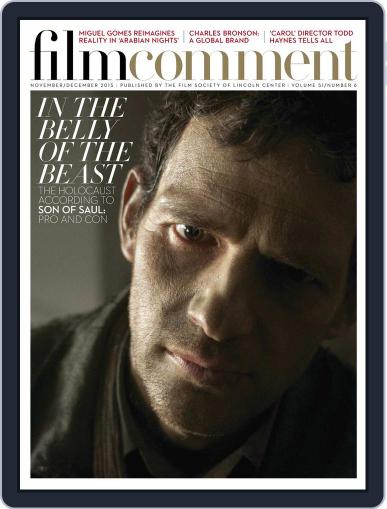 Film Comment November 1st, 2015 Digital Back Issue Cover