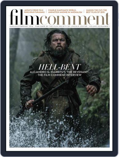 Film Comment January 3rd, 2016 Digital Back Issue Cover