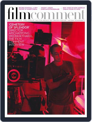 Film Comment March 3rd, 2016 Digital Back Issue Cover