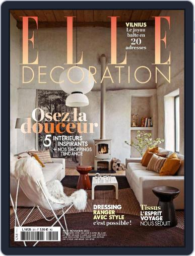 Elle Décoration France November 1st, 2023 Digital Back Issue Cover