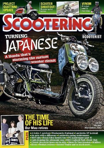 Scootering November 1st, 2023 Digital Back Issue Cover