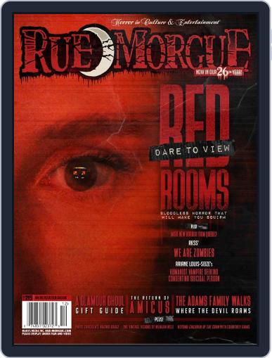 RUE MORGUE November 1st, 2023 Digital Back Issue Cover