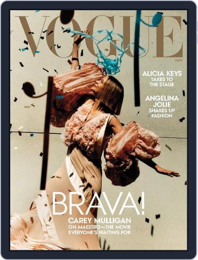 Vogue November 1st, 2023 Digital Back Issue Cover