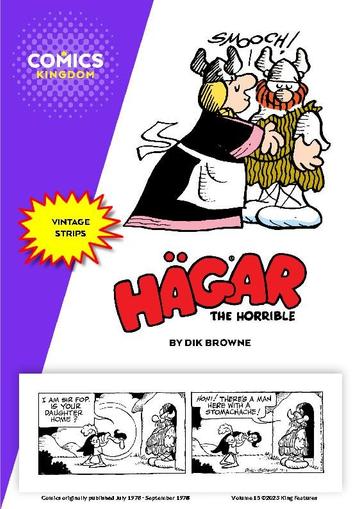 Hagar August 23rd, 2023 Digital Back Issue Cover