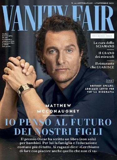 Vanity Fair Italia October 25th, 2023 Digital Back Issue Cover