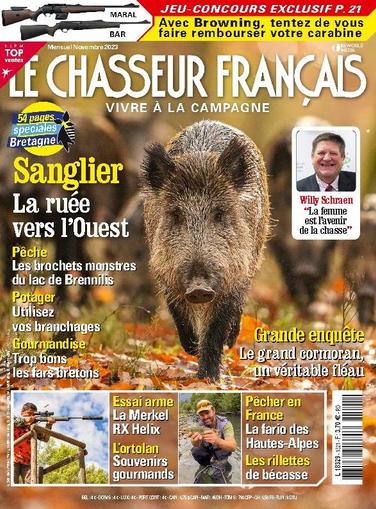 Le Chasseur Français October 25th, 2023 Digital Back Issue Cover