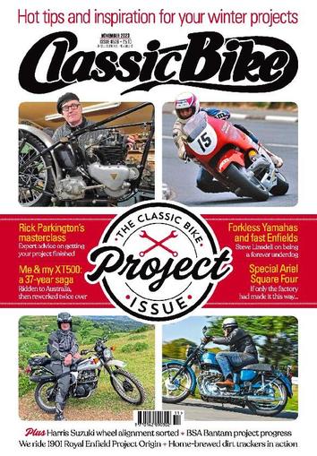 Classic Bike October 25th, 2023 Digital Back Issue Cover