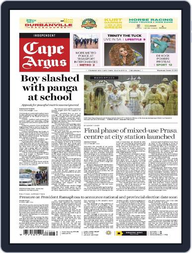 Cape Argus October 25th, 2023 Digital Back Issue Cover